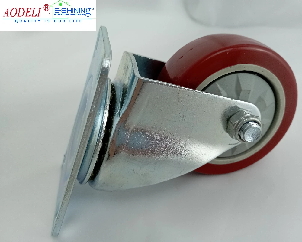 High Quality Manufacturer Custom Load PU Wheels Industrial Polyurethane Casters