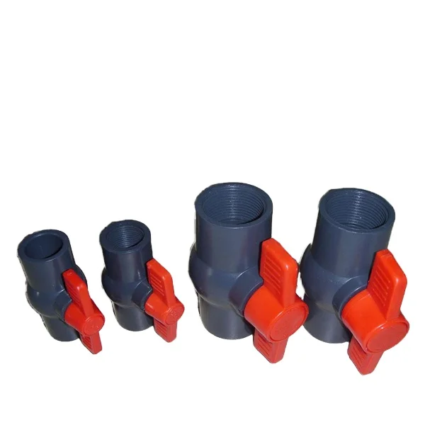 FOSITE Fitting Ball Valve UPVC Compact Ball Valve Era Brand DIN/ BS/ ANSI Standard