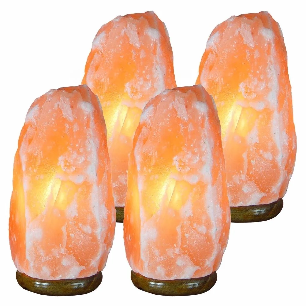 
Himalayan Salt Lamp Natural Christmas Feng Shui Worldwide 5 to 7 Inches GNDSLT1 Carved 2-3kg by Sea Organic Material PK 500 Pcs 