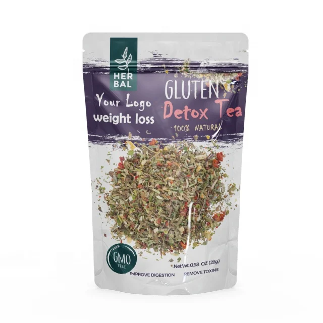 Custom Private label  teatox 14 Day fitness detox tea weight loss sachets iaso tea