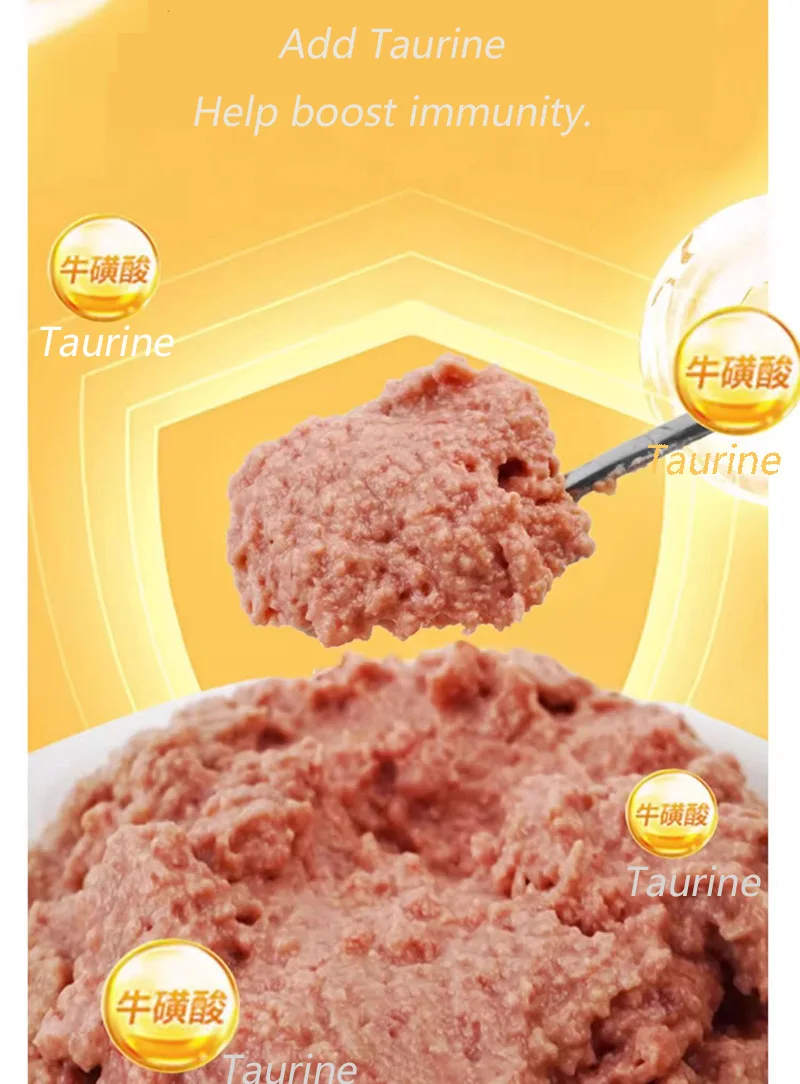 Chicken beef tuna canned Jelly Flavor Cat Wet Canned Food For Cat Pet Food