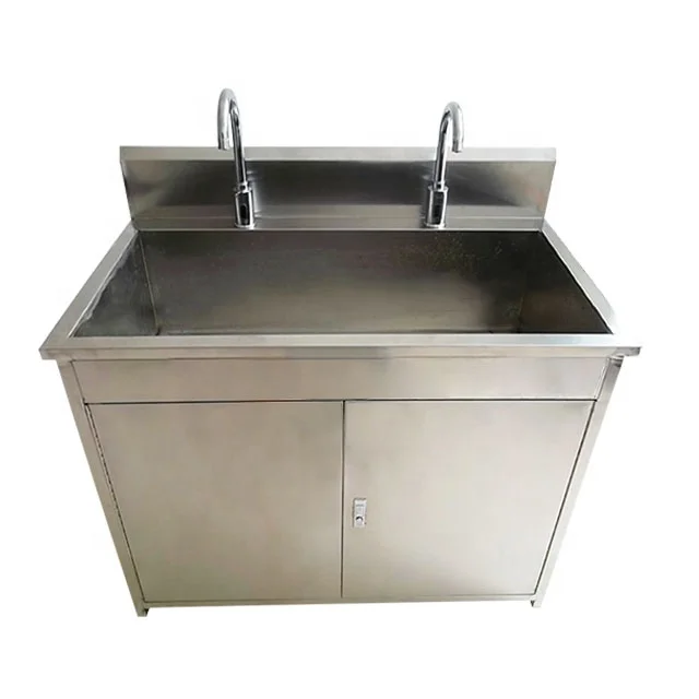 
Wholesale Stainless Steel Mobile Hand Sink Washing Sink 
