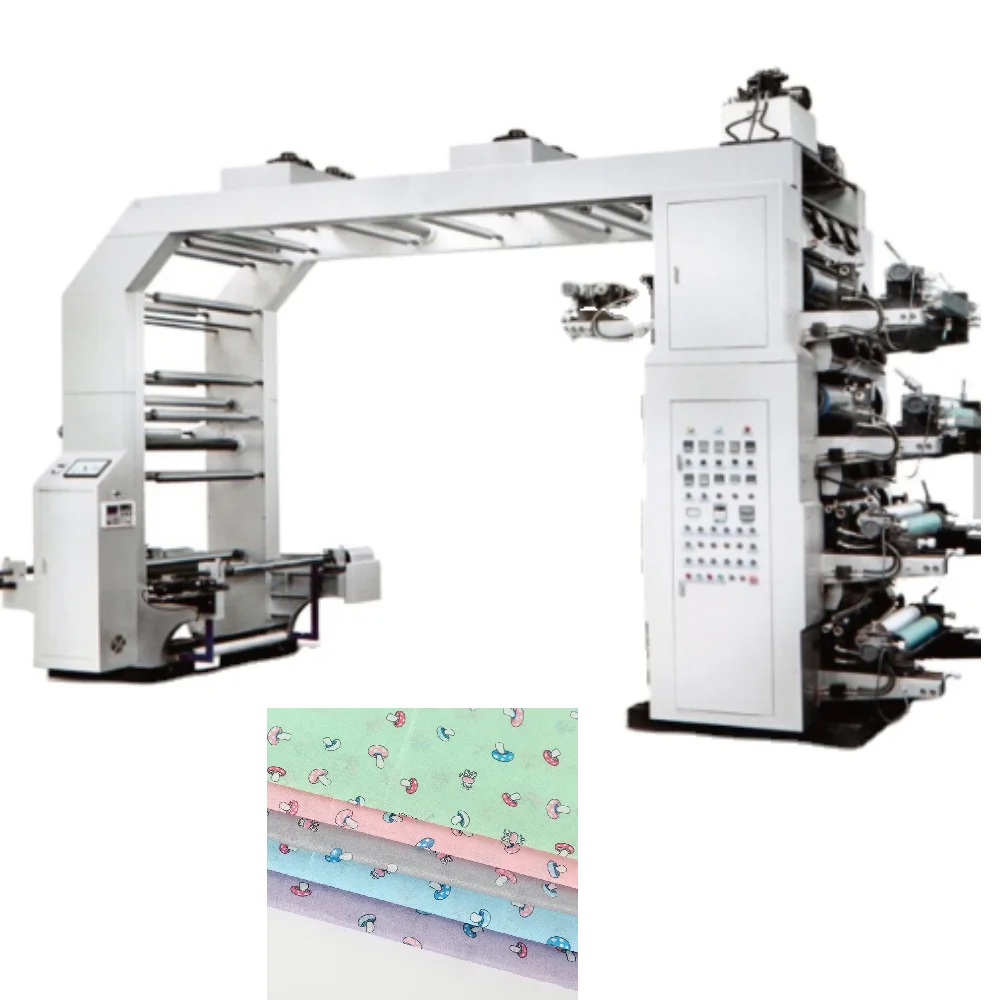 Plastic Film Printing Machineauto Die Cutting Flexo Graphic Printing Machine Used Corrugated Box Machinery For Sale