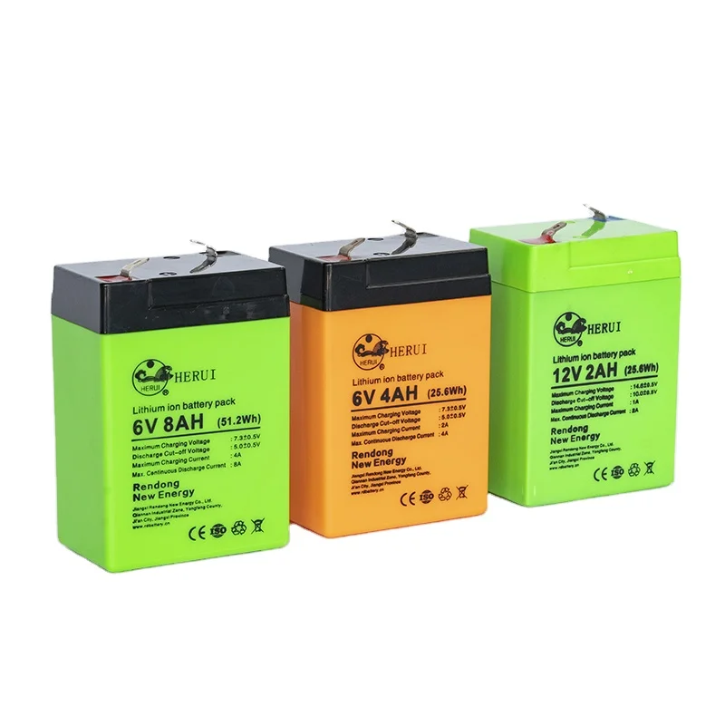 Factory price 12 volt lithium ion battery pack Rechargeable 12V 6ah UPS Battery
