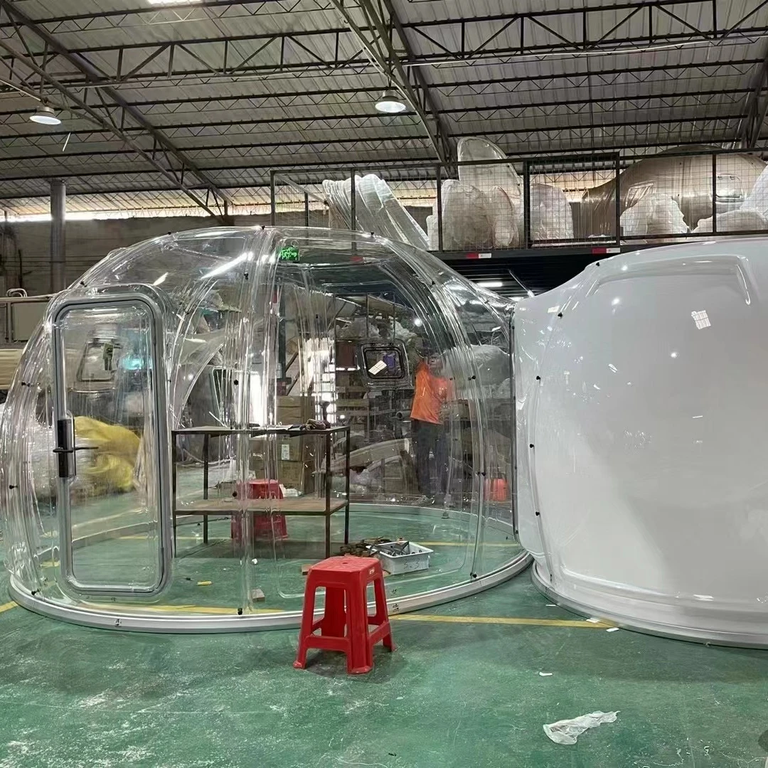 Factory outlet polycarbonate pc bubble dome outdoor transparent star bubble room