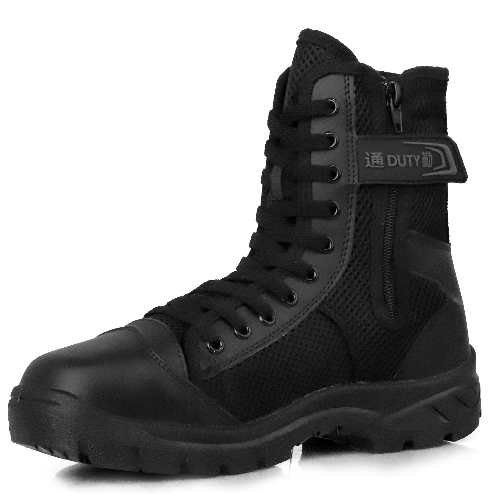 SN307 Cheap Wholesale Outdoor Tactical Boots Lightweight Mesh Fabric  Flat Outsole Breathable Hiking Shoes