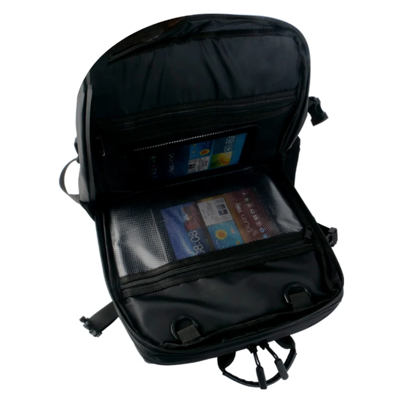 Casual backpack smart business laptop bag  waterproof USB computer case USB 15.6 inch nylon hiking travel bag OEM manufacture