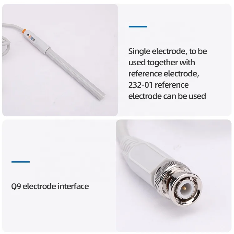 Best sale Laboratory Electrodes DSPF-2-01 Fluoride Ion selective electrode  ISE probe Single Crystal