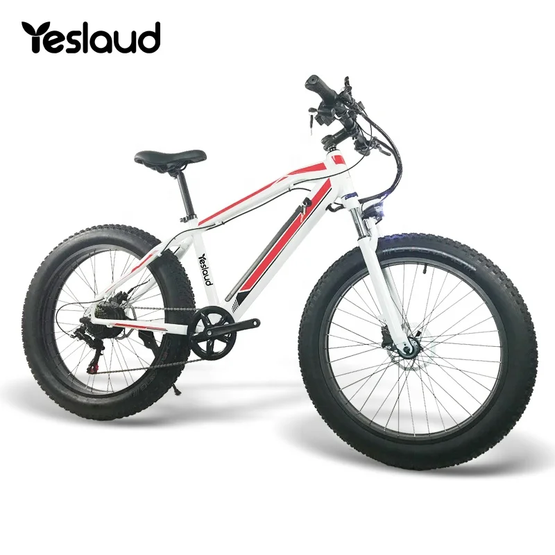 Yeslaud, фара для электровелосипеда в дешевые шин диаметром 26 дюймов Электрический велосипед 350w электрический велосипед с большим ЖК-дисплеем