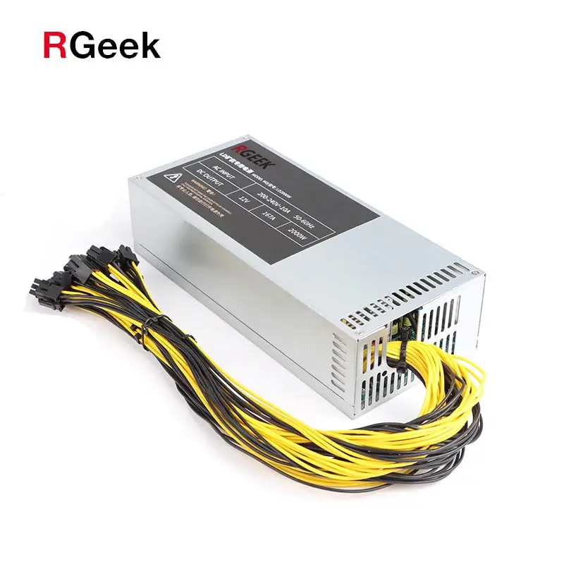  RGeek 12 в 2000 Вт 2U блок питания для