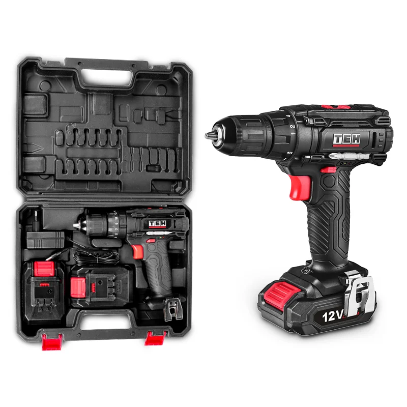 TEH Low Price Lightweight And Convenient 12V China Newly Design Best Electric Drill Cordless