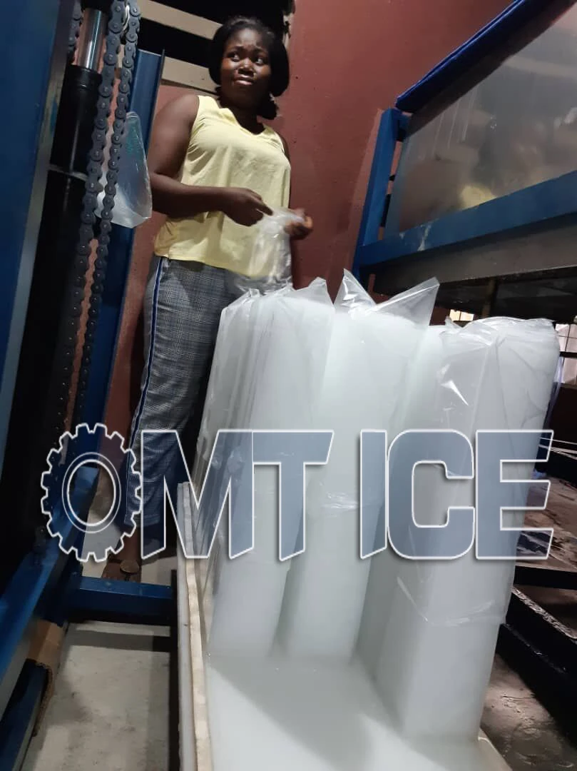 Nigeria hot sale 5kg ice block making machine with 1ton daily capacity