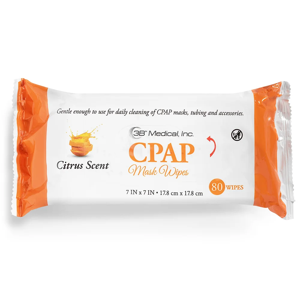 Alcohol & Latex Free CPAP Mask Wipes