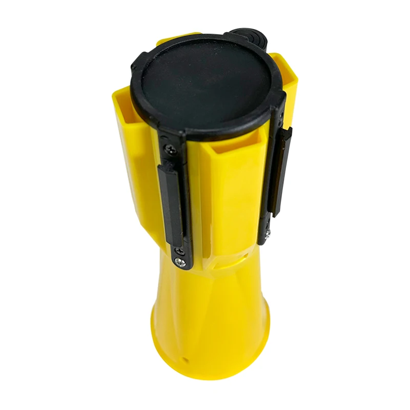 Traffic Crowd control Road barricade parking 3m cone retractable barrier belt safety belt traffic cone topper
