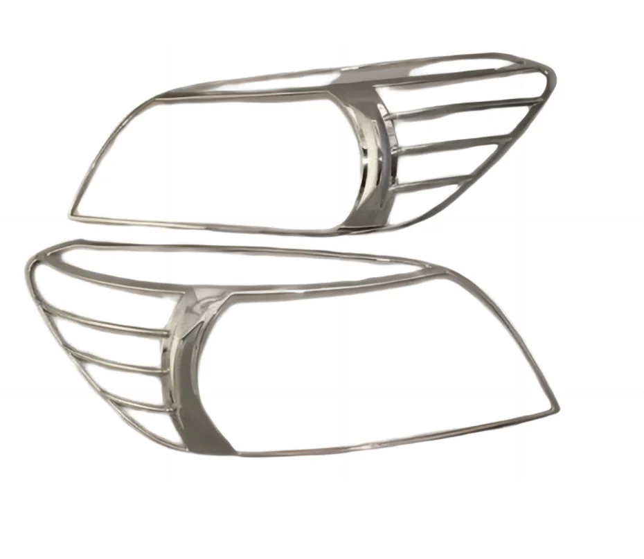 Hot auto Car Body Kit bump chrome Rear shield exterior accessories aluminum For Toyota Rav4 2006