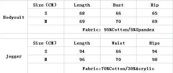 Custom Designer 2 Two Piece Bodysuit Joggers Pants Set Women Sweatpants Bodysuit Tracksuits Two Piece Set