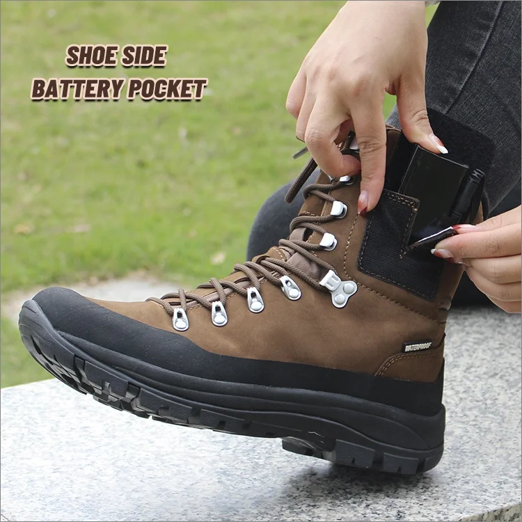 8 Inch Waterproof Hunter Heat Hunting Boot High-Traction Grip