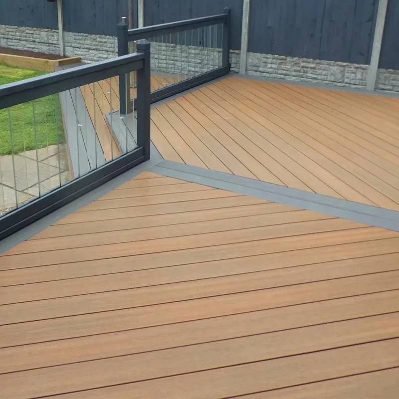 Chinese manufacturer custom High load bearing capacity outdoor wpc Decking Flooring for decking park