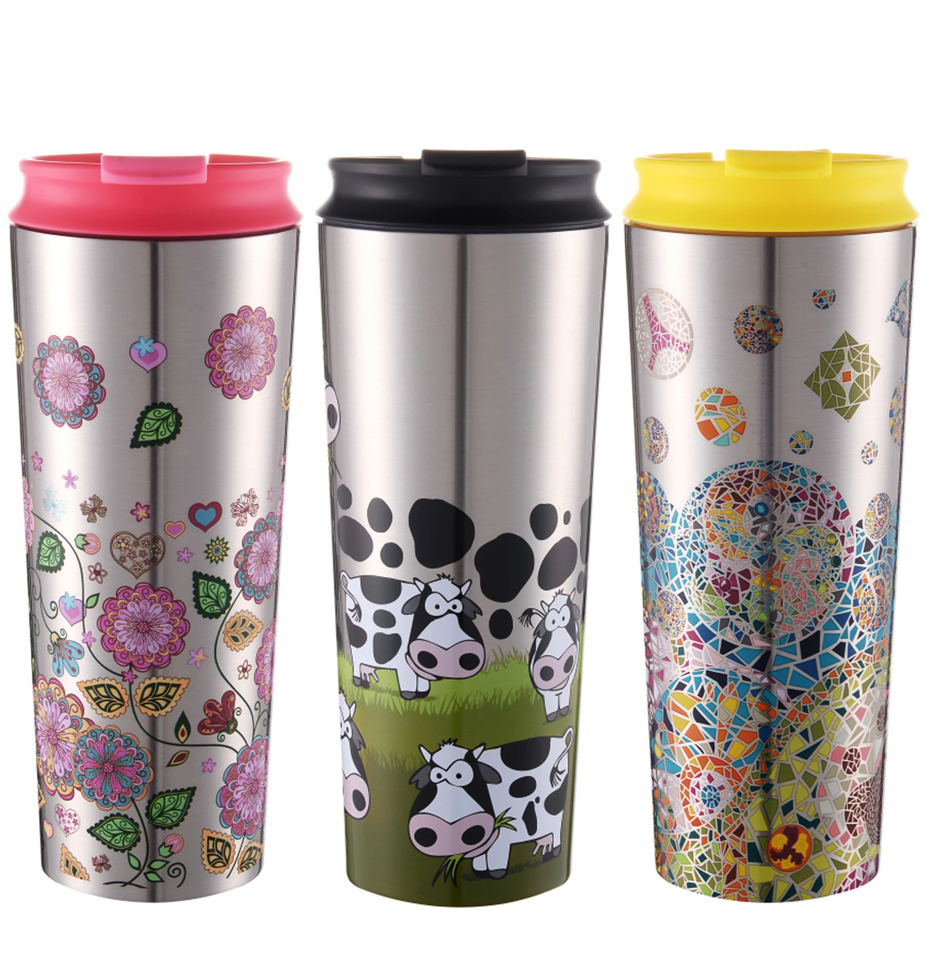 
Popular Customize Drink Bottle Double Wall Insulated 304 Stainless Steel Vacuum Flask 
