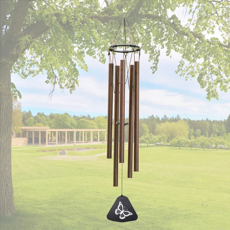 Wholesale Outdoor High Quality Metal Wind Bell Sympathy Memorial Wind Chime