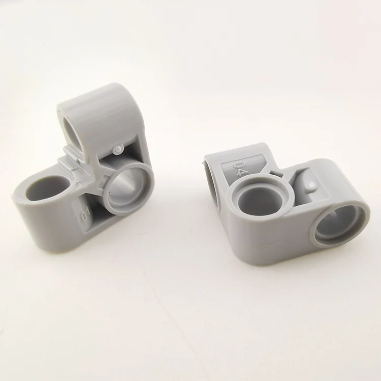 Technic Pin Connector Perpendicular   2 x 2 Bent  Plastic Toy Moc Small particles Brick Building Blocks Toys No.44809