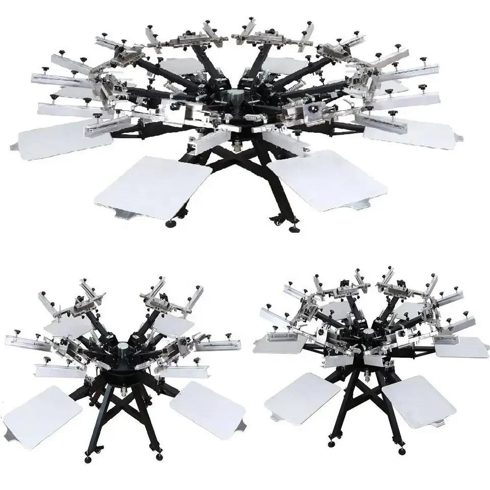 tshirt screen printing machine printer roll to roll multic color tshirt screen printing setup impresoras