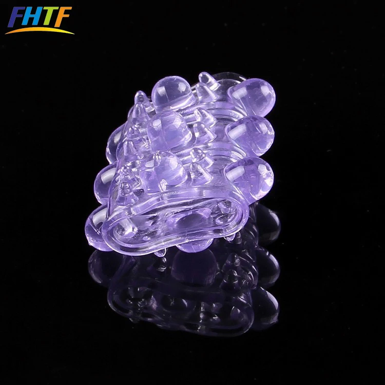 Silicone Cock Ring Men Delay Sex Toys Reusable Condom Penis Sleeve