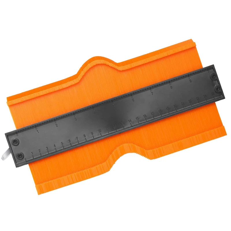 Red 10 Inch Shape Duplicator Contour Gauge Widen With Lock