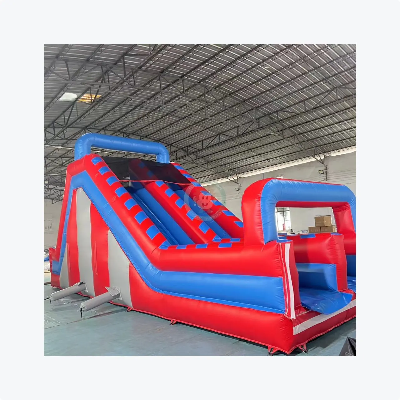 Inflatable Slide Bounce Obstacle Course Inflatable Bouncer Jumping Castle Slide Commercial Bounce House with Slide