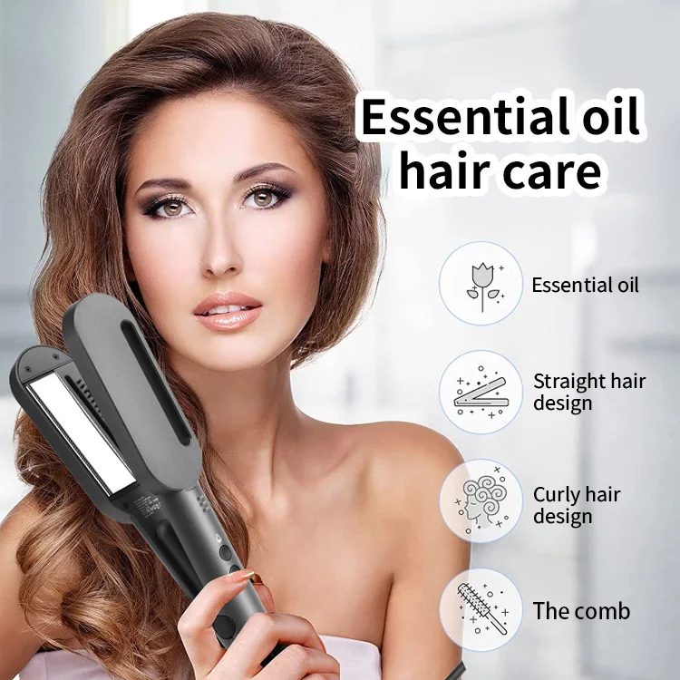 wholesale 3 in 1 wet keratin cold steam steampod electric nano titanium hair straightener products