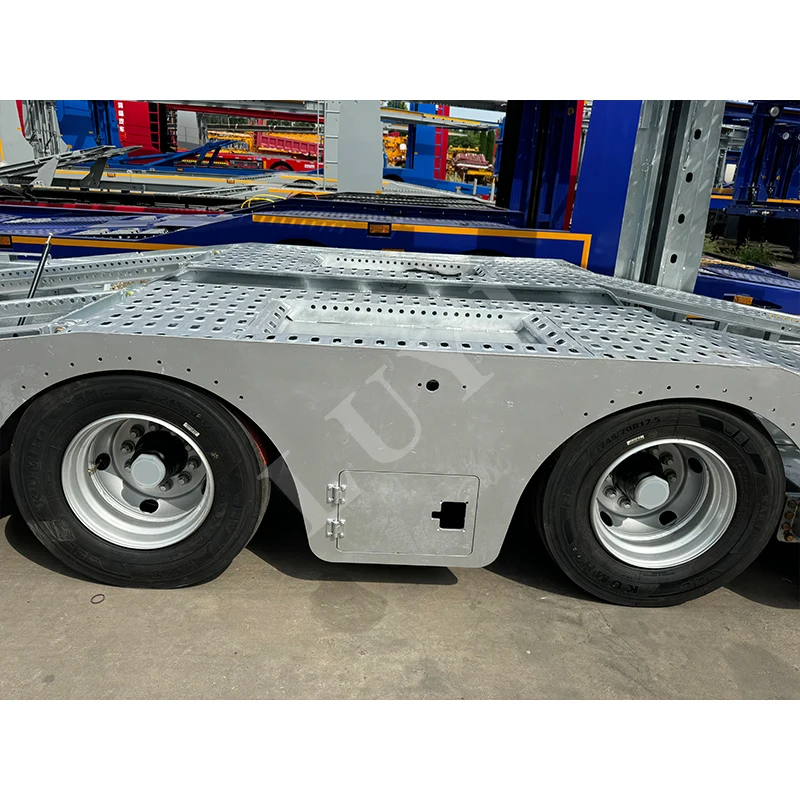 LUYI 8/10 Cars Carrying Vehicle Car Transporter Trailer Car Carrier Semi Trailer For Sale