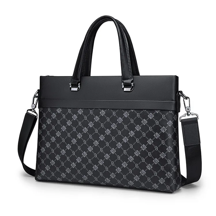 Good quality laptop bag fashionable design for men men genuine leather briefcase fashion designer bag