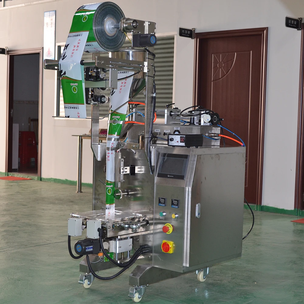Multi-Function vertical Milk Form Sealing Liquid Filling Labeling Packaging Machine