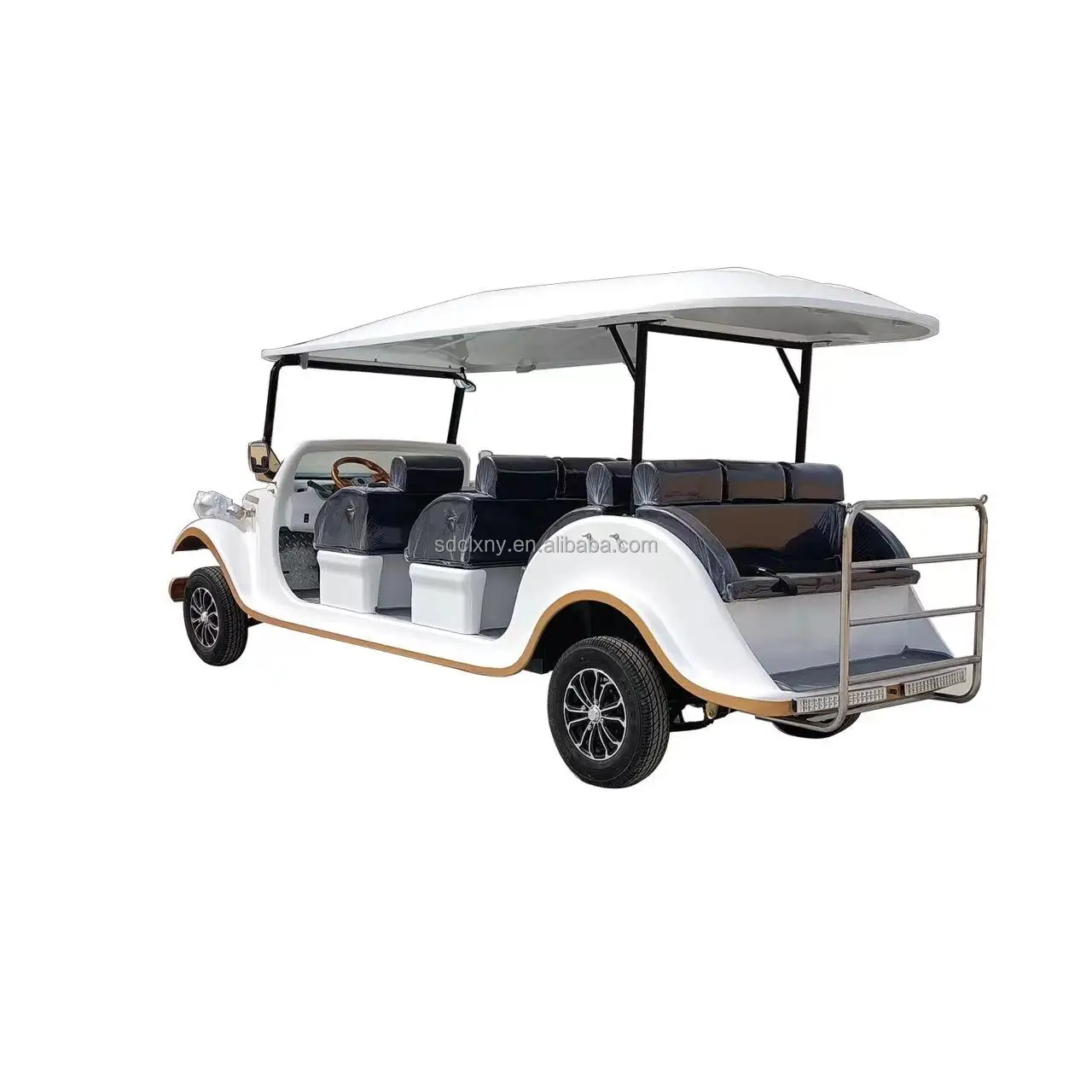 14 Seat Electric or Gasoline Powered Sightseeing Car Max Charger Motor Battery Controller PCS Origin Climbing Free High