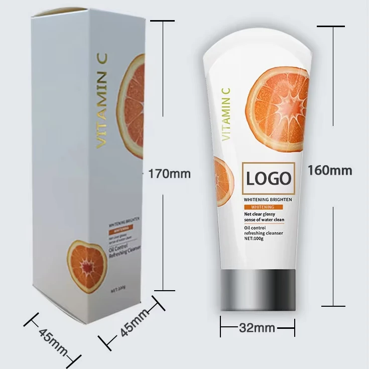 Contains Natural Citrus Extract Moisturizing Deep Cleaning Oil Control Refreshing Citrus Vitamin C  Amino Acid Facial Cleanser