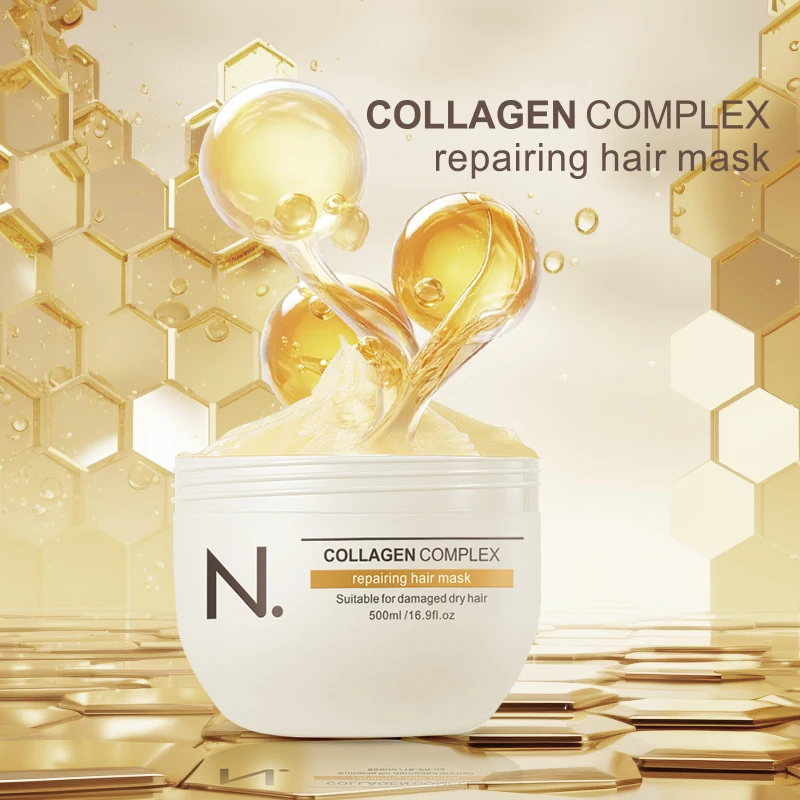 Smooth Hair Care Vegan Purple Mask Nourishing Organic Hydrating Argan Oil Coconut Hair Treatment Blond Hair Mask