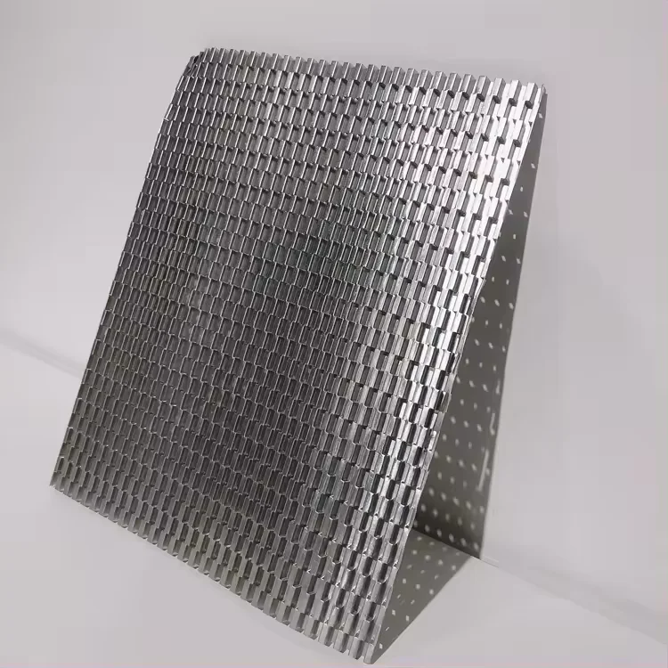 China Manufacturer OEM Customize Extrusion Aluminum Alloy Fins For Plate Fin Heat Exchanger Hydraulic Oil Radiator