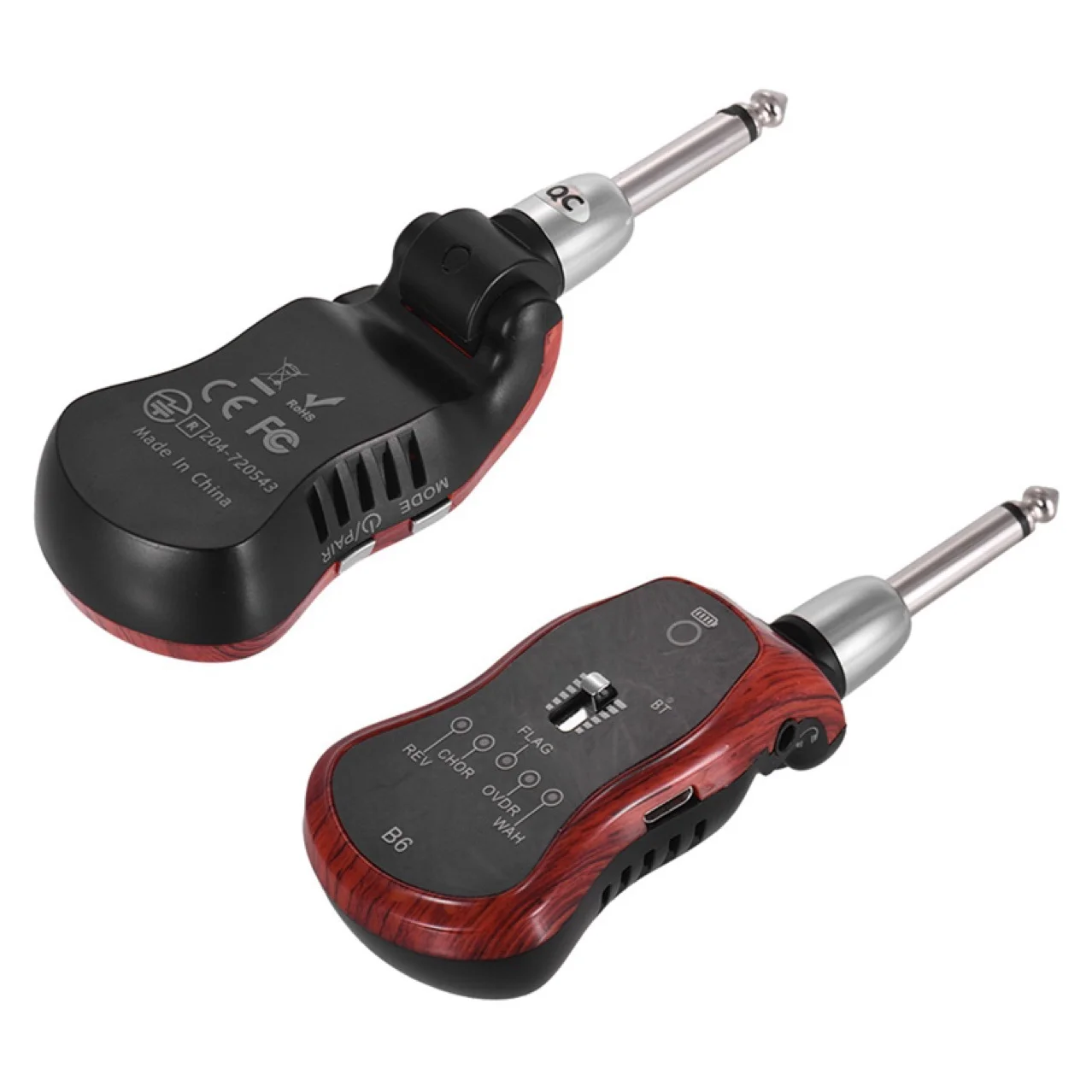 B6 Guitar wireless system transceiver for guitars and electric guitars