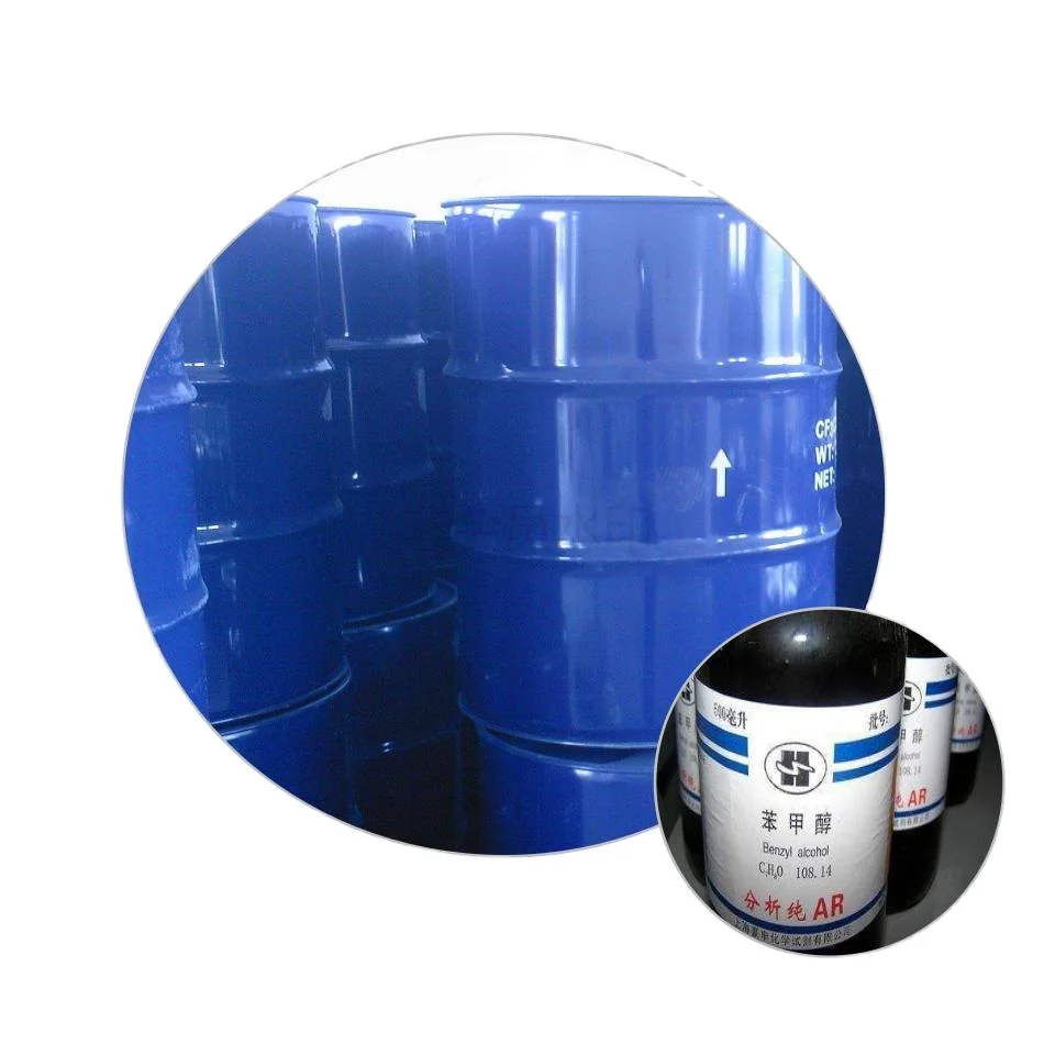Benzyl Alcohol Drum Package Competitive price Spices 100-51-6 Plasticizer