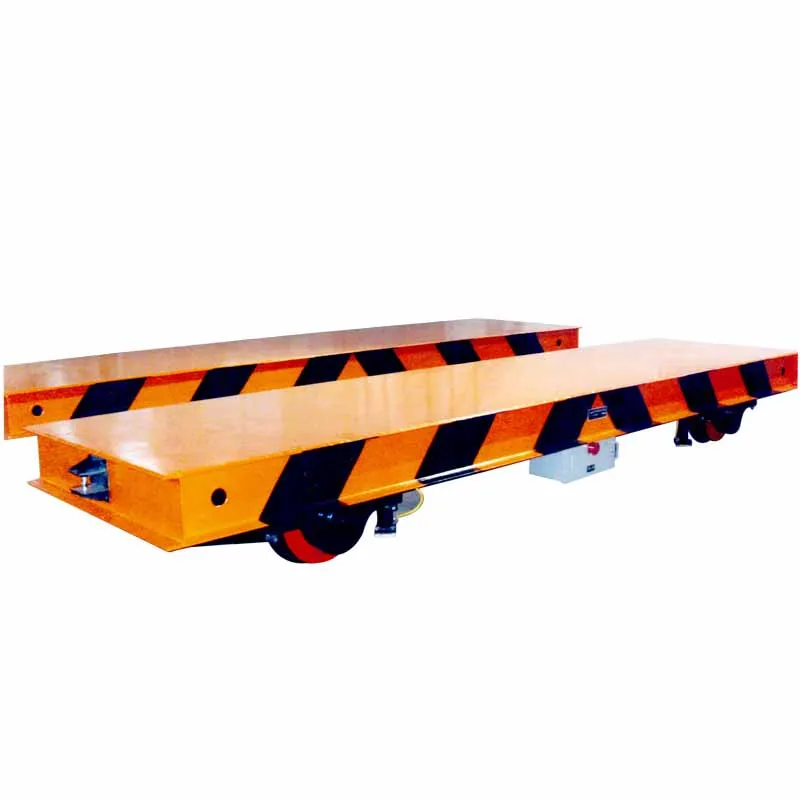 Workshop transport battery operated motorized cable transfer cart with auto motor
