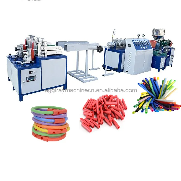 China factory directly sell concert led foam light stick, EPE foaming pipe extrusion line