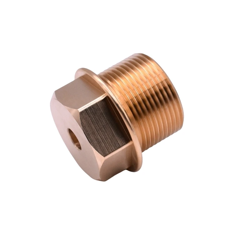 CNC Custom Micro токарные прецизионные латунные/медные/бронзовые детали оборудования механическая обработка запасных частей крепежа