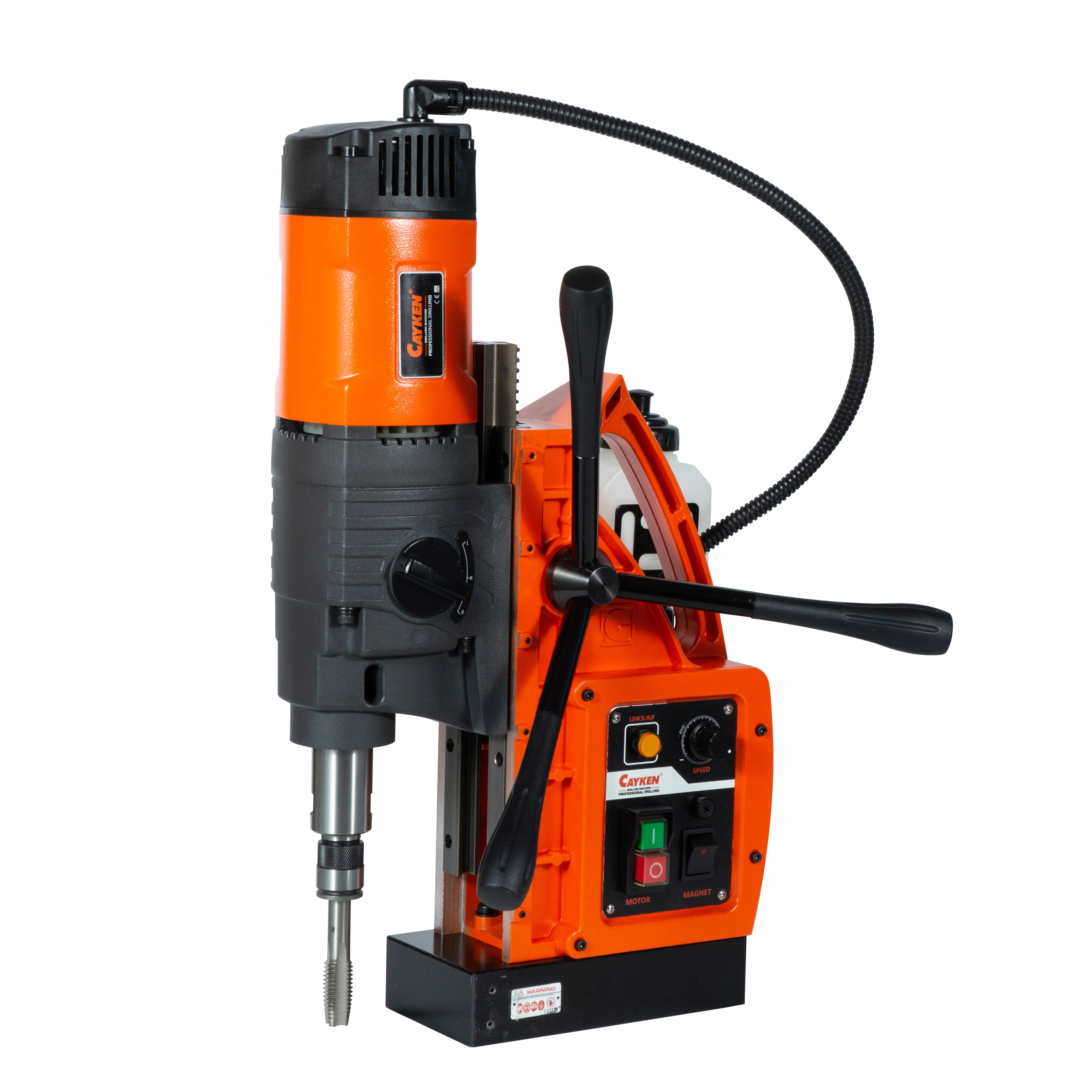 Cayken  KCY-48/2WDO multifunctional magnetic core drill with 48mm  Max Core Dia and Oil-immersed gearbox