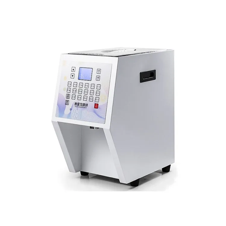 Boba tea juice milk powder dispenser / powder quantizer machine/ powder dispensing machine