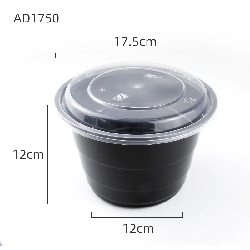 wholesale price disposable food container with lids box 2 compartment