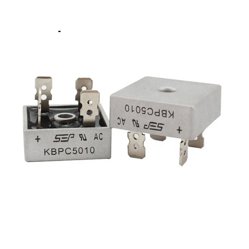 Диодный мост KBPC5010, выпрямительный диод 50 А 1000 В KBPC 5010, силовой выпрямительный диод, электронные компоненты (1600413159774)