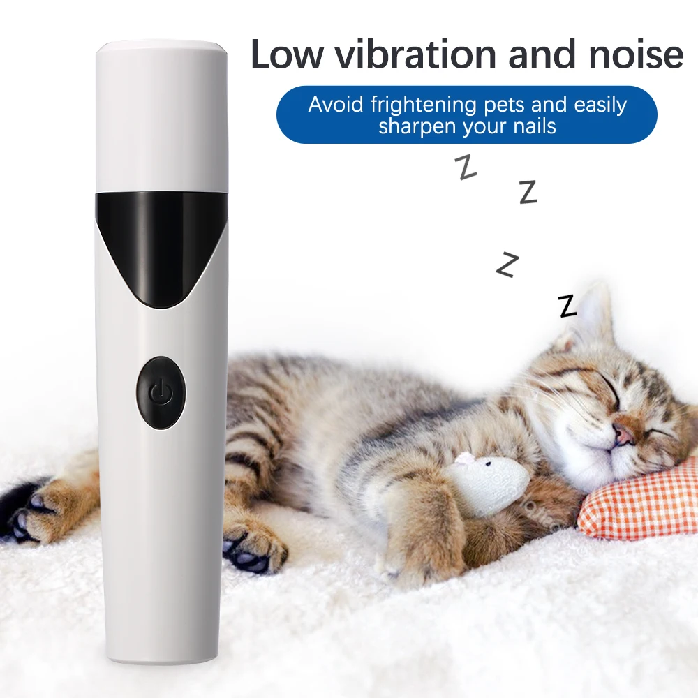 Grinder Dog Cat Claw Trimmer Top Paw Best Uk File Electric Quiet Toenail Professional  Nail Cutter For Cats