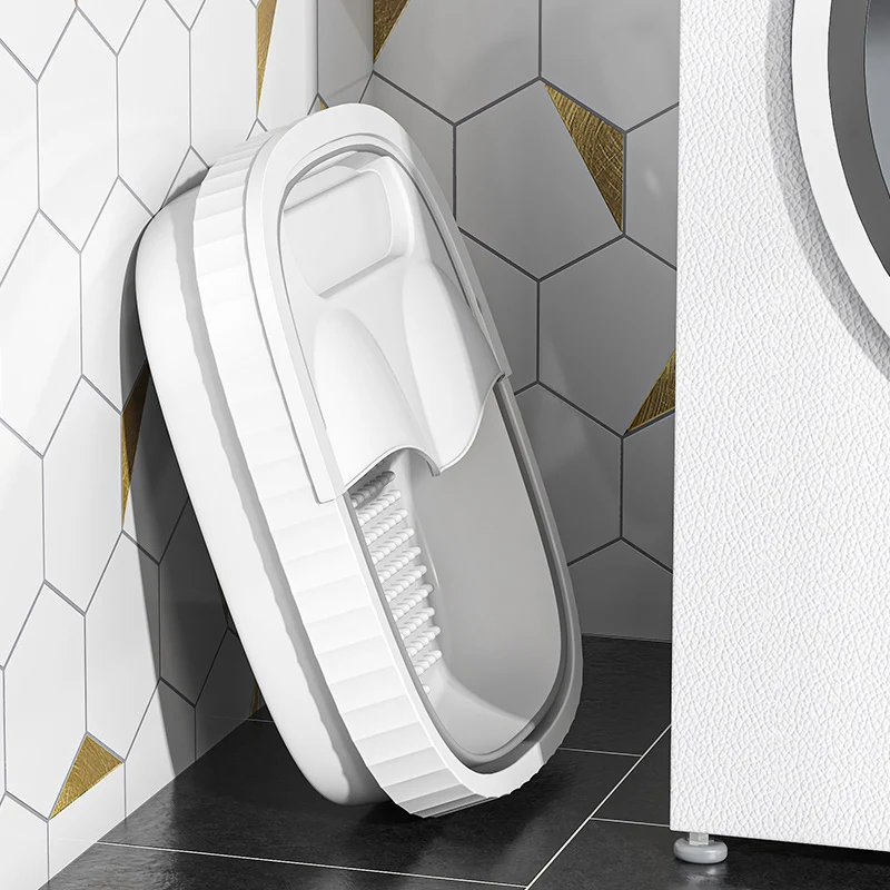 Multifunctional Household Bathroom Basin Collapsible Plastic Footbath Tub Folding Foot Water Bucket
