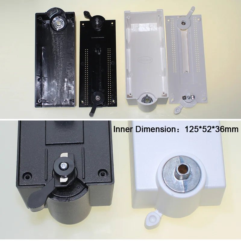 LEDEAST THB 2-Pin 1 Phase 3-Pin Three 3 Circuit Adapter Box for Track Head System Light Driver