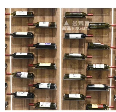 wall mounted metal wine rack The new listing time-limited best sell At a loss Factory real discount